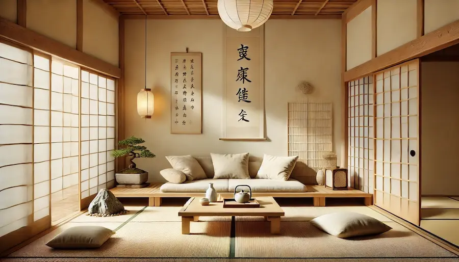 Japanese Zen Living Room Cover