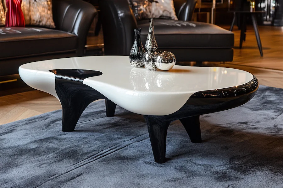 Lacquered Coffee Table Cover