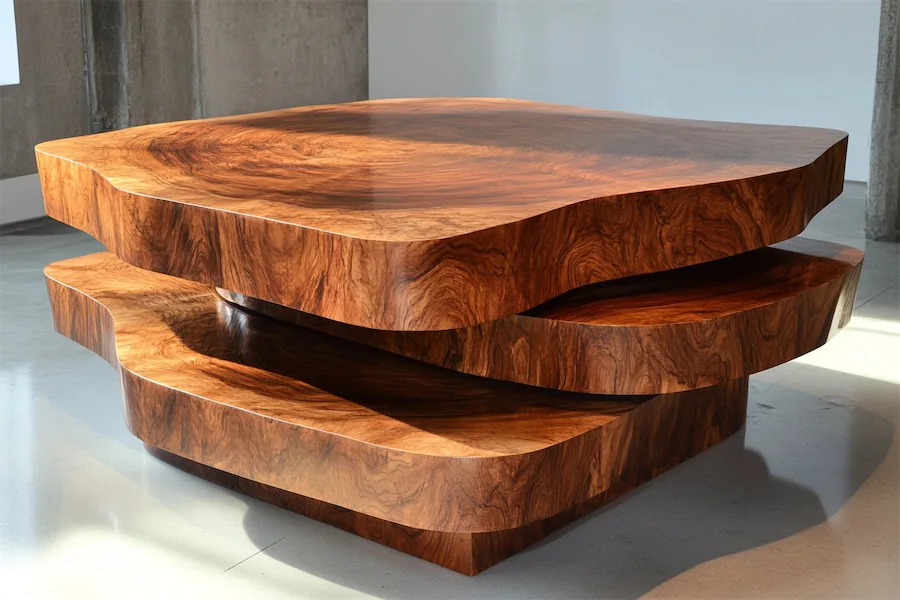 Layered Coffee Table Cover