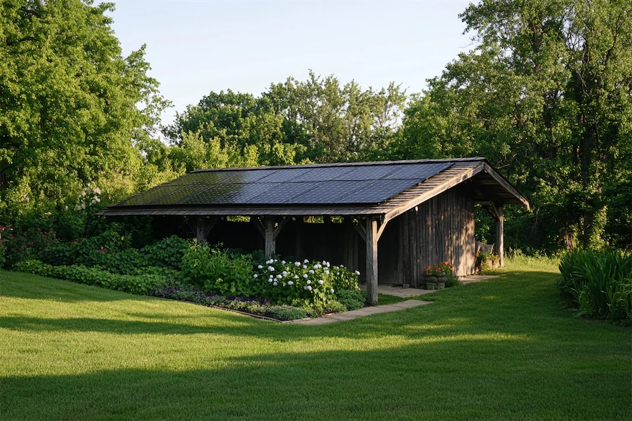 Lean To Roof Cover