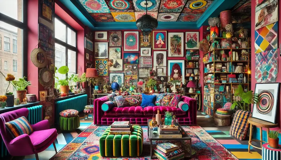 Maximalist Living Room Cover