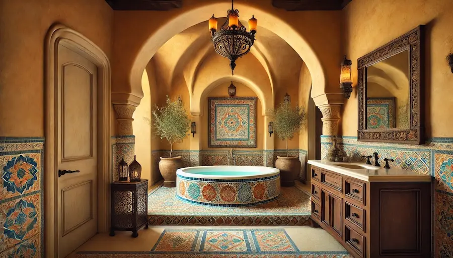 Mediterranean Bathroom Cover