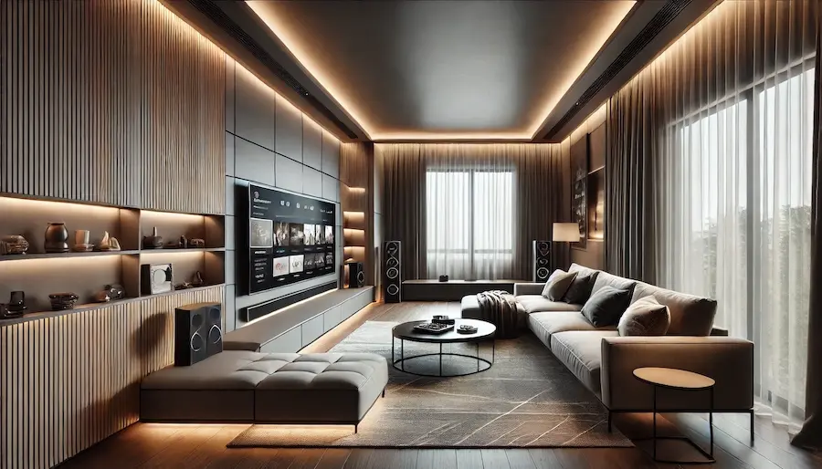 Modern Entertainment Room Cover