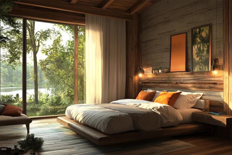 Modern Rustic Bedroom Cover