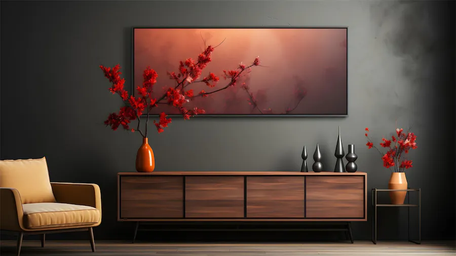 Modern TV Stand Cover