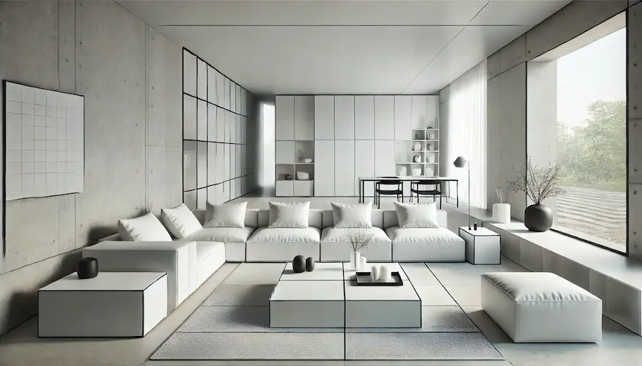 Modular Minimalist Living Room Cover