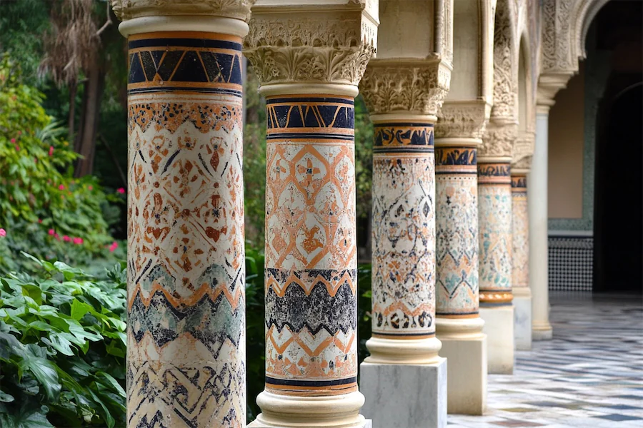 Moorish Revival Columns Cover