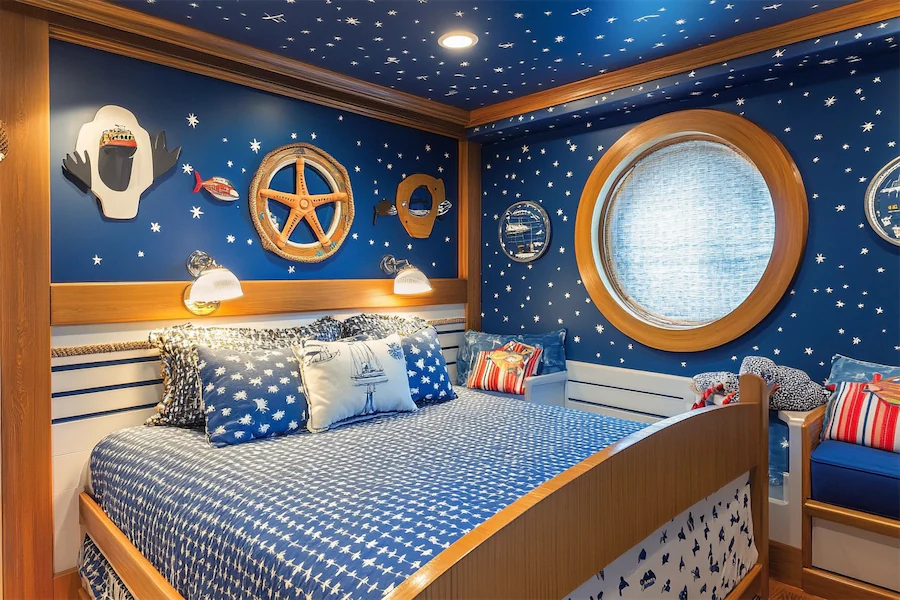 Nautical Kid Room Cover