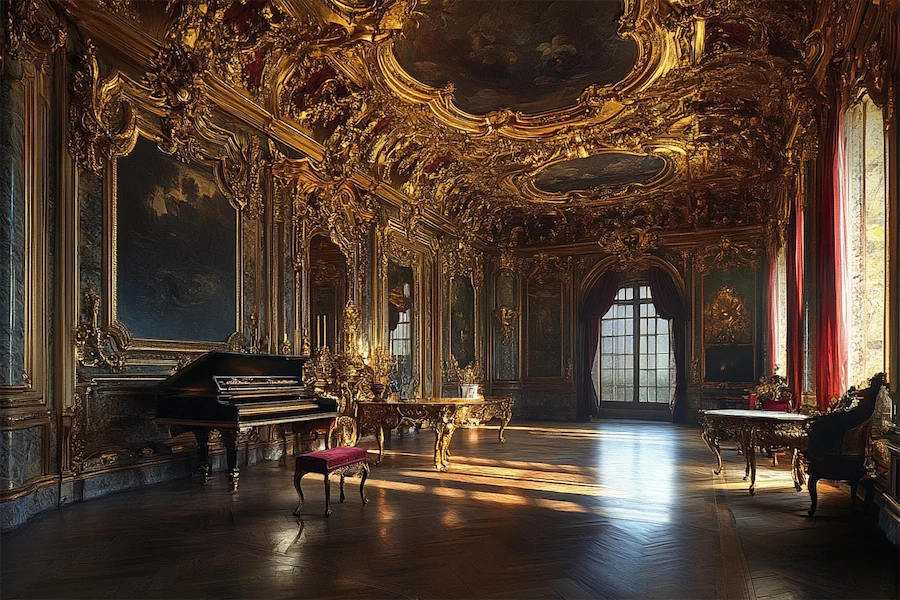 Neo Baroque Entertainment Room Cover