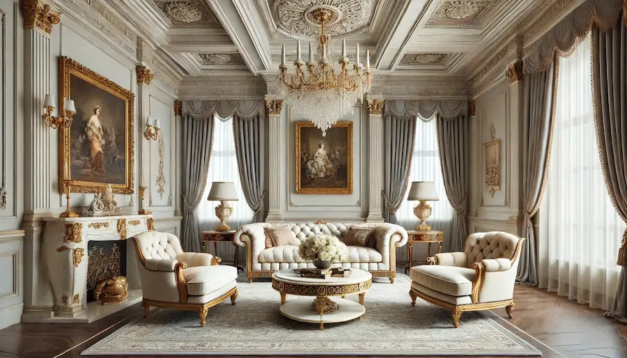 Neoclassical Living Room Cover