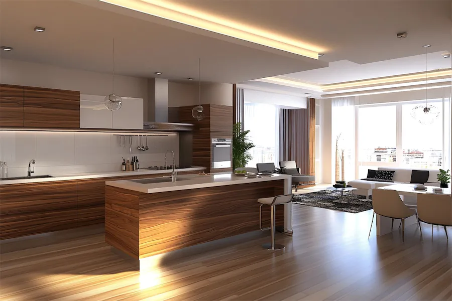 Open Concept Kitchen Cover