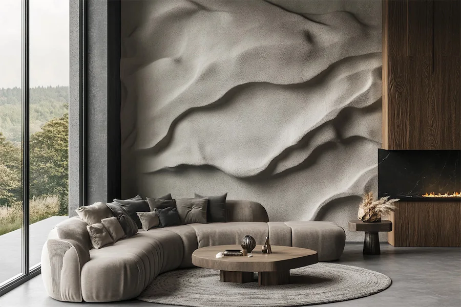 Organic Modern Wall Cover