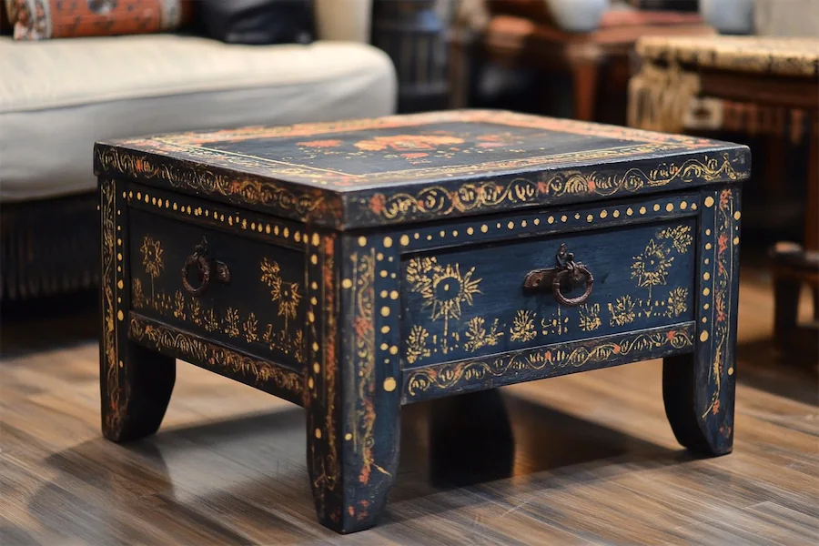 Ottoman Coffee Table Cover