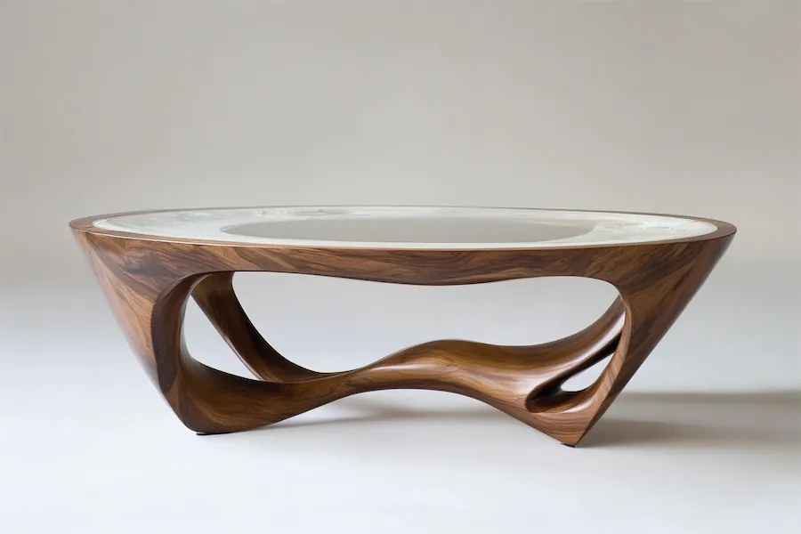 Oval Coffee Table Cover