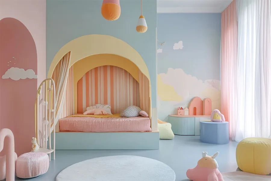 Pastel Kid Room Cover