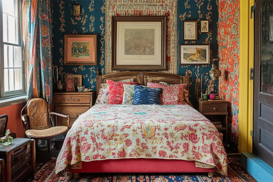 Patterned Bedroom Cover