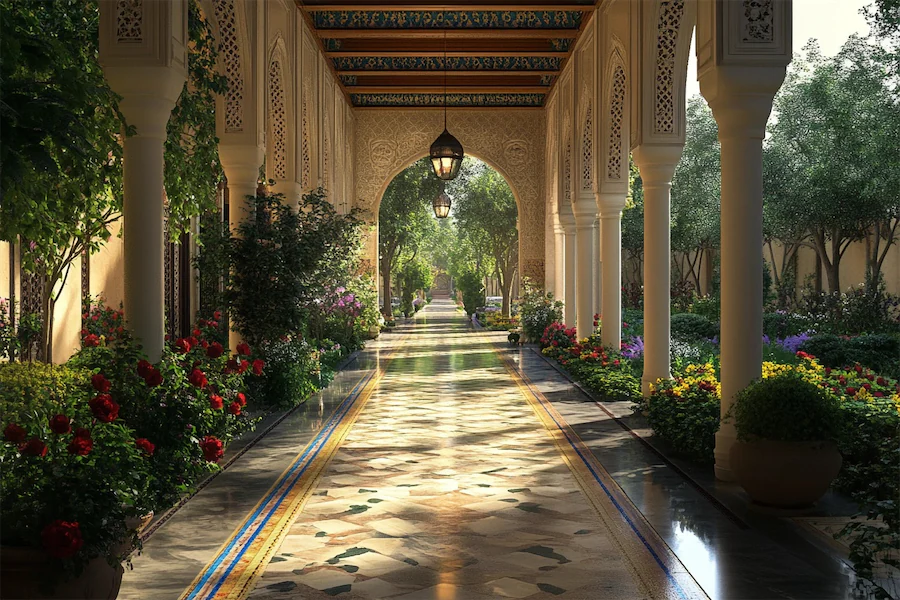 Persian Paradise Garden Cover