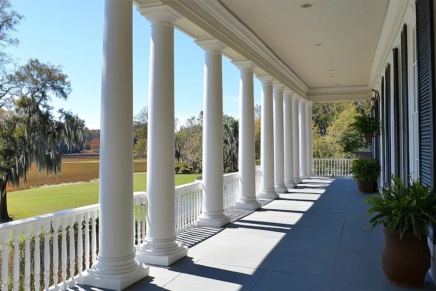 Plantation Style Columns Cover