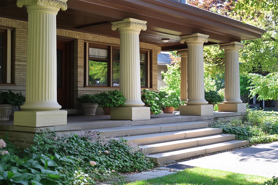 Prairie Style Columns Cover