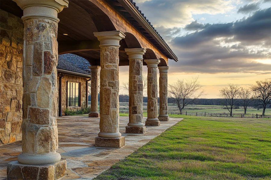 Ranch Style Columns Cover