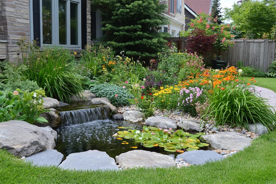 Reflective Pond Garden Cover