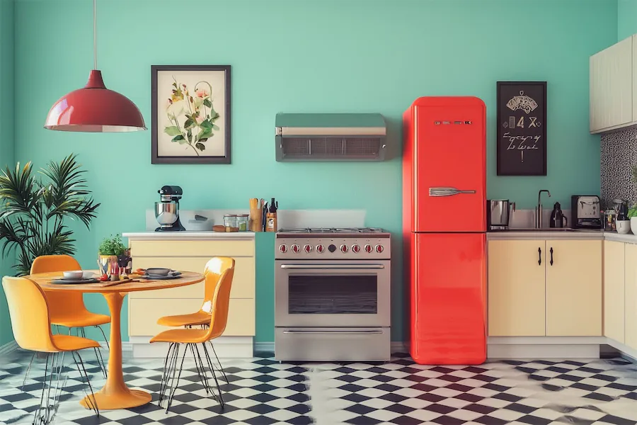 Retro Kitchen Cover