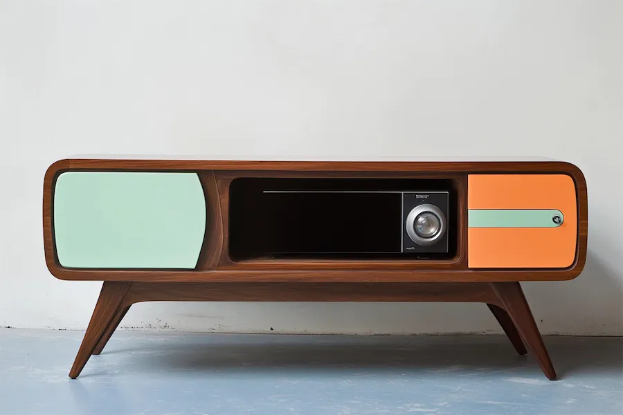 Retro Inspired TV Stand Cover