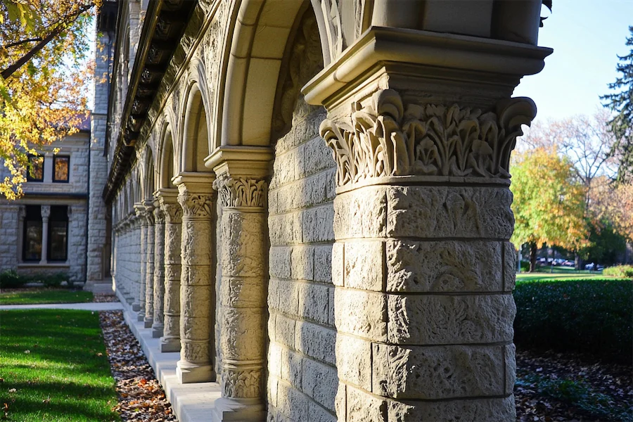 Richardsonian Romanesque Wall Cover