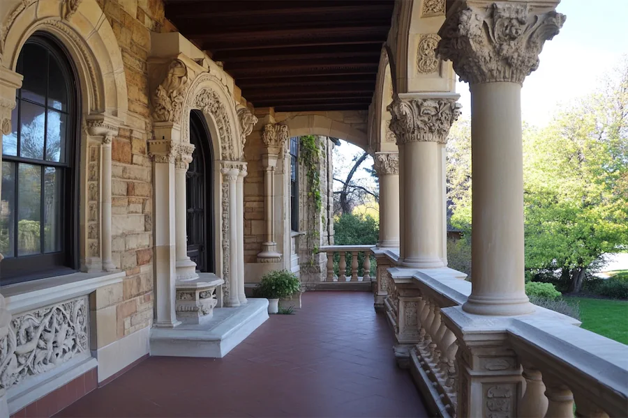 Romanesque Revival Columns Cover