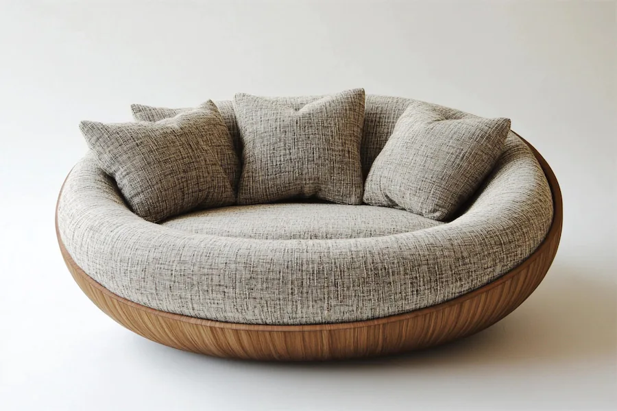 Round Sofa Cover