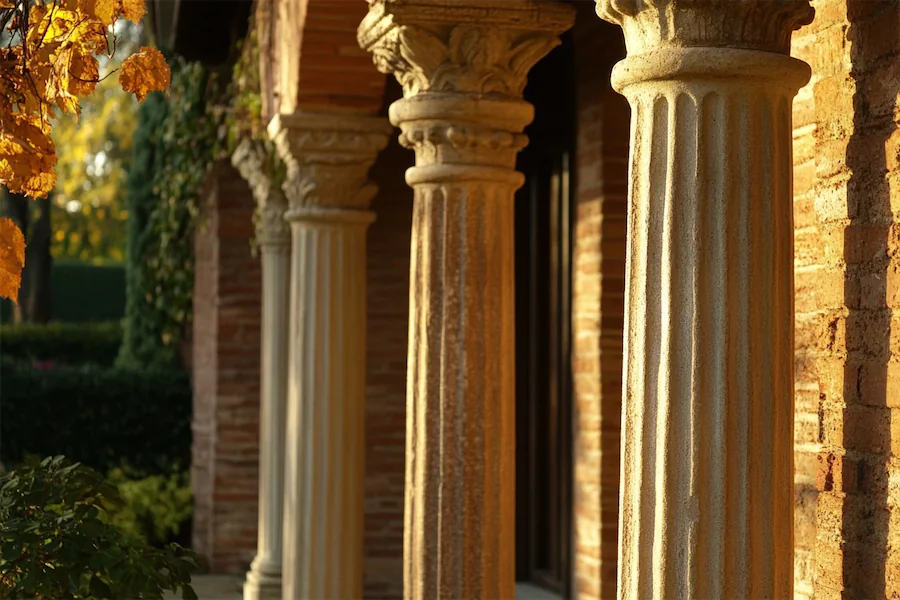 Rustic Columns Cover