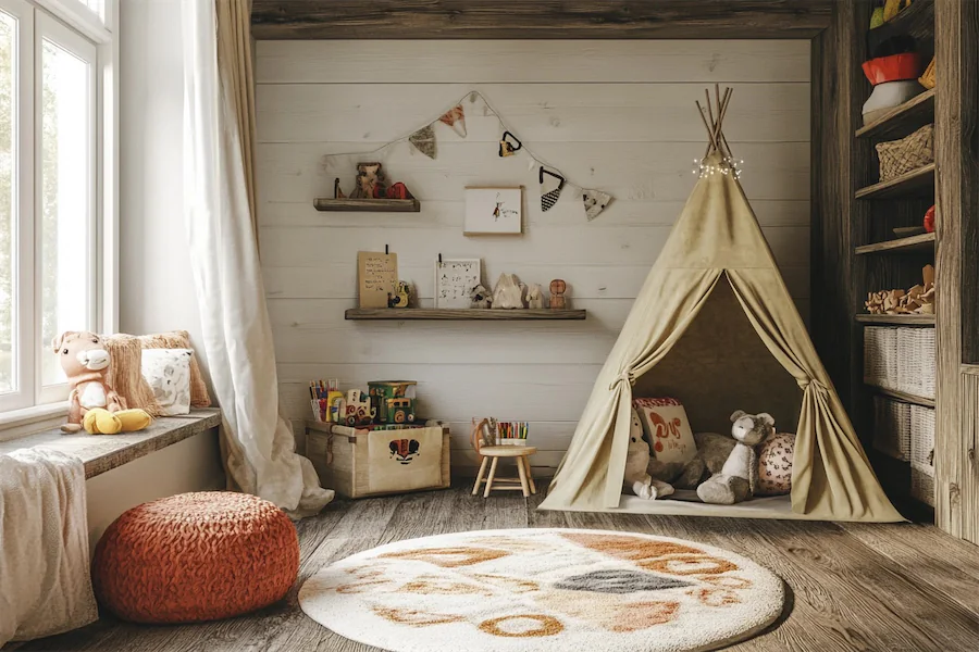 Rustic Kid Room Cover