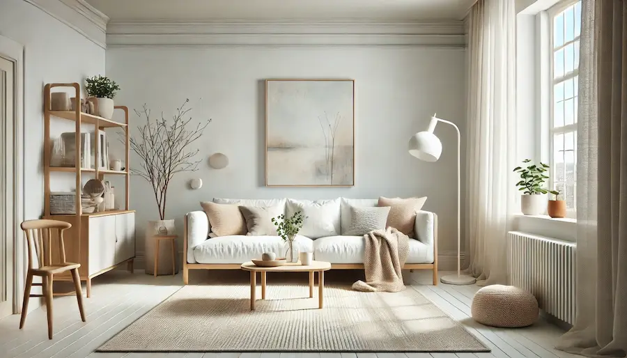 Scandinavian Minimalist Living Room Cover