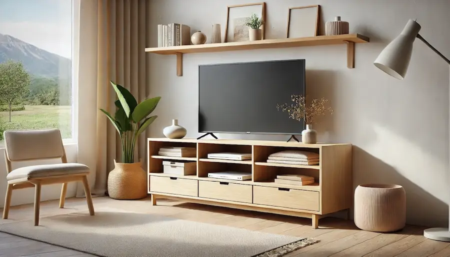 Scandinavian TV Stand Cover