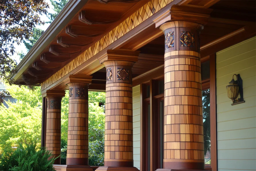 Shingle Style Columns Cover