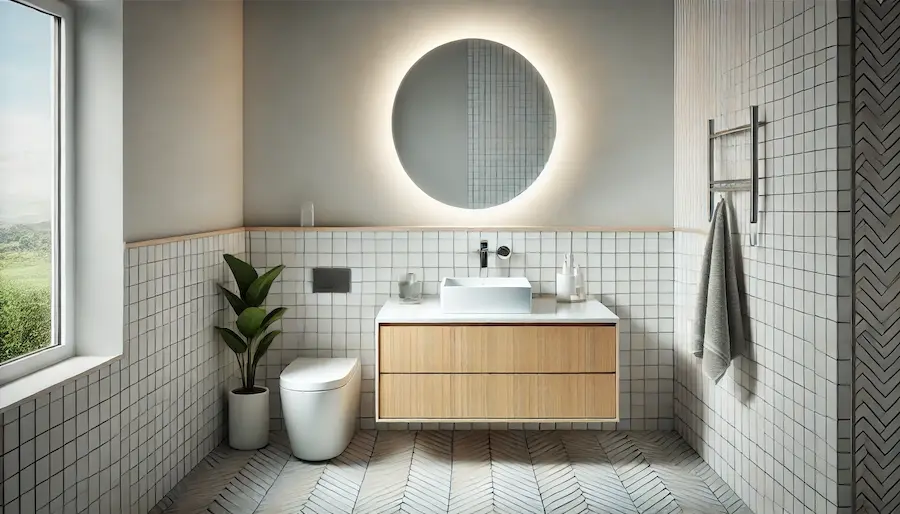 Single Vanity Bathroom Cover