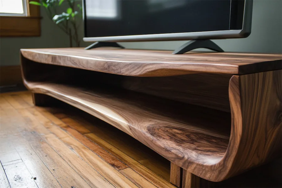 Solid Wood TV Stand Cover