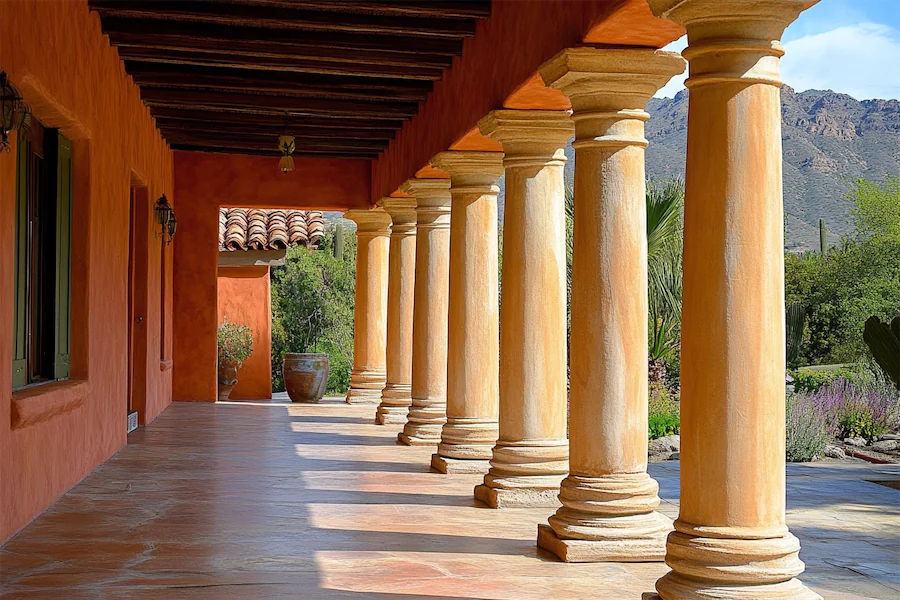 Southwestern Colonial Columns Cover