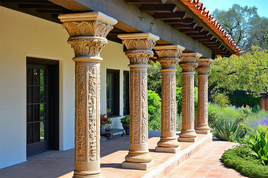 Spanish Colonial Columns Cover