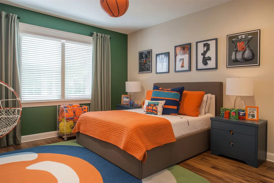 Sports Themed Kid Room Cover