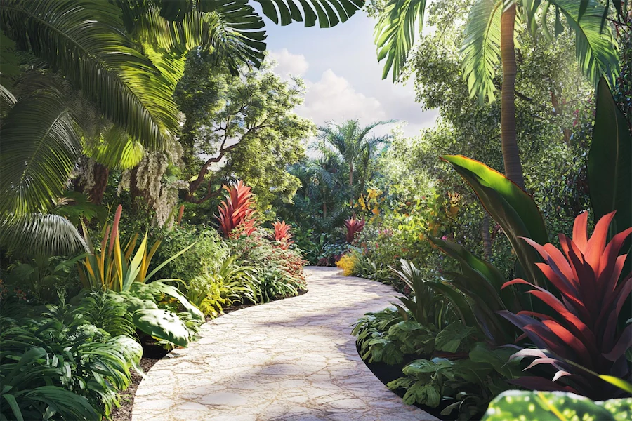 Subtropical Garden Cover