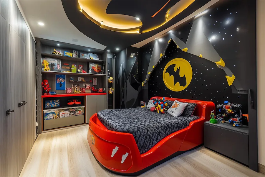 Superhero Kid Room Cover