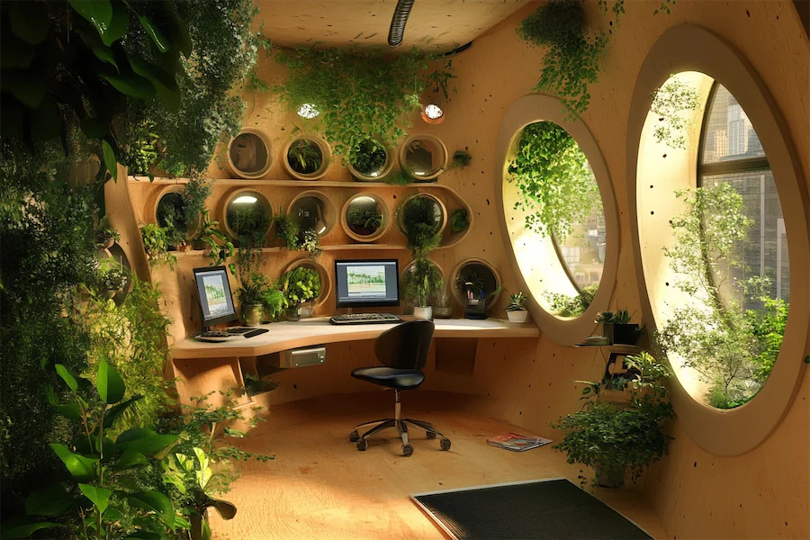 Sustainable Office Room Cover