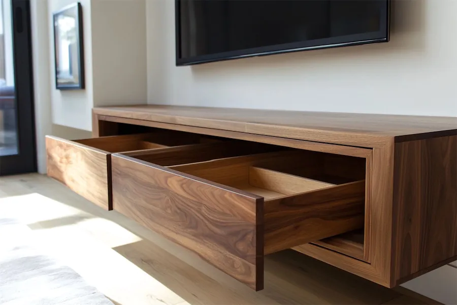 TV Stand With Drawers Cover