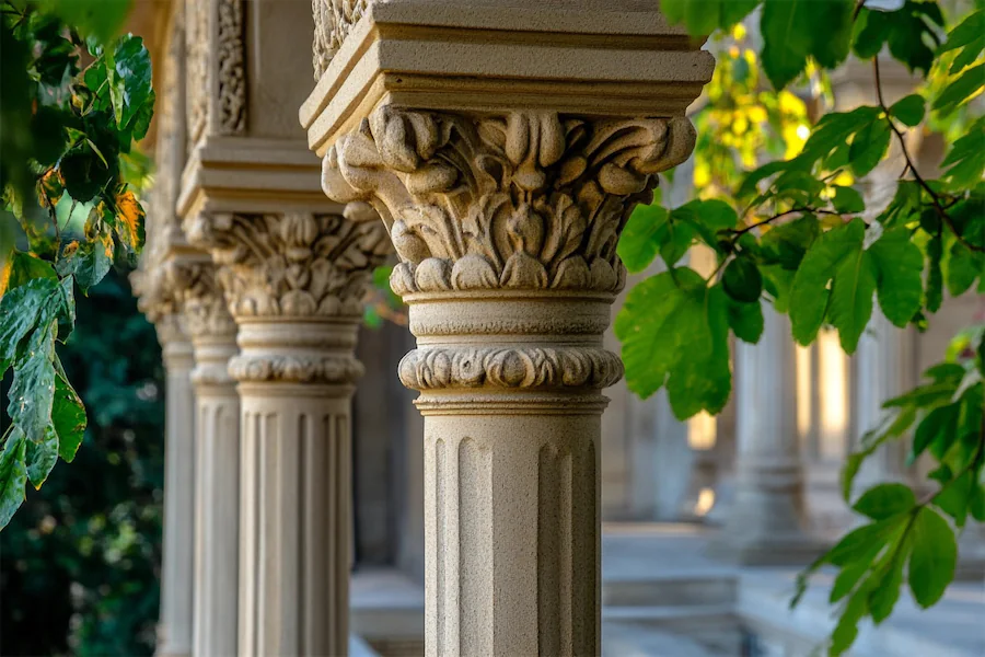 Temple Style Columns Cover