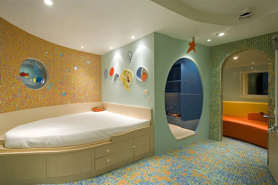 Tile Based Kid Room Cover