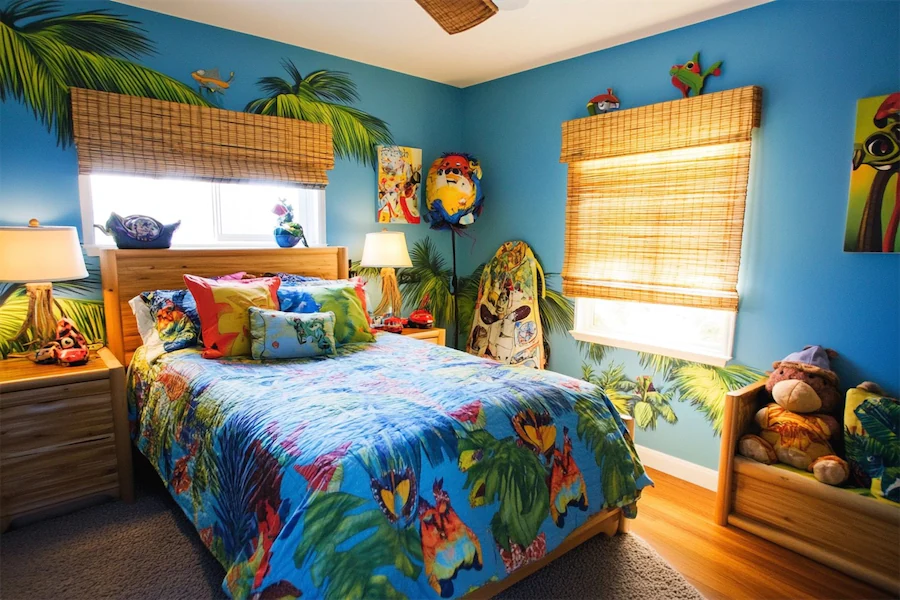 Tropical Kid Room Cover