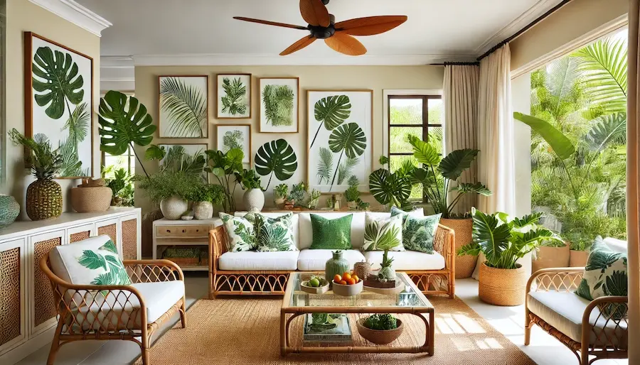 Tropical Living Room Cover