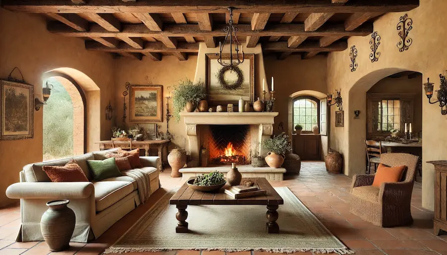 Tuscan Living Room Cover