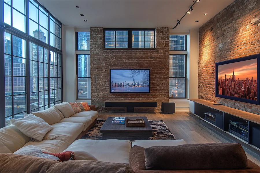 Urban Loft Entertainment Room Cover